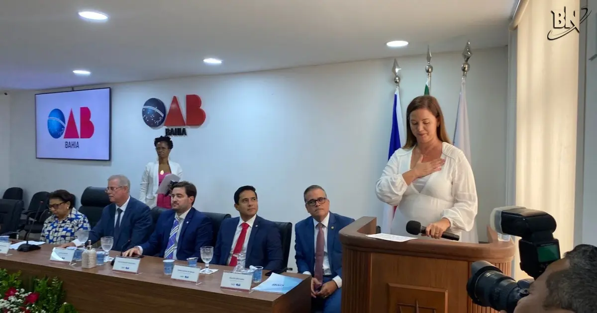 Daniela Borges é empossa para segundo mandato à frente da OAB-BA: “Pronta para fazer um triênio ainda melhor”
