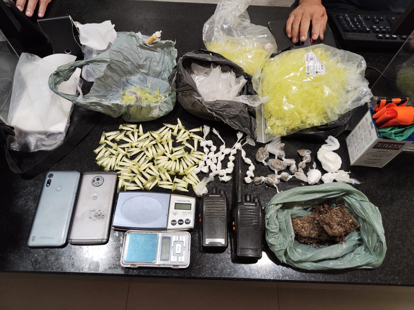 Polícia Militar apreende grande quantidade de drogas em Eunápolis