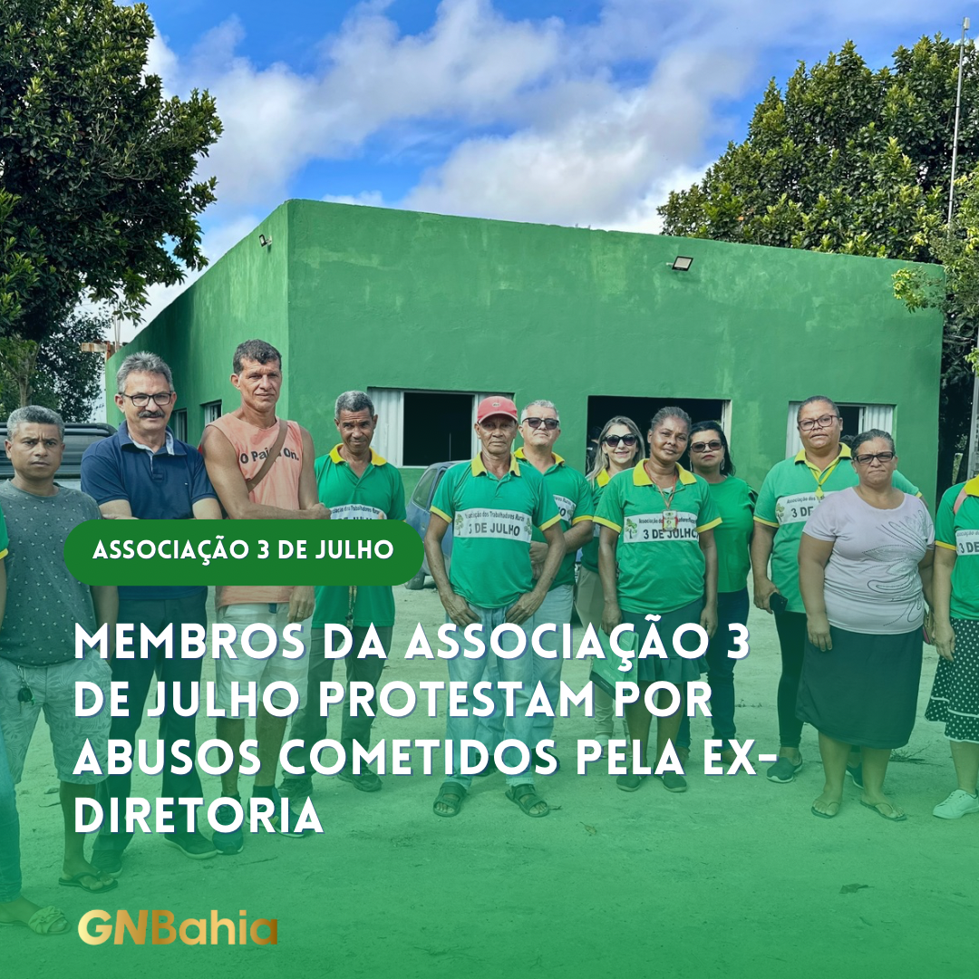 Protesto marca tensão na Associação 3 de Julho: moradores denunciam assembleia ilegal e ameaças