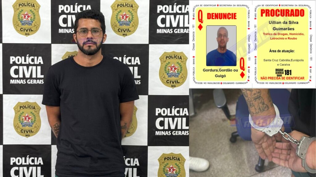 Chefe de facção “Anjos da Morte” é preso em Minas Gerais após impor toque de recolher em Caraíva