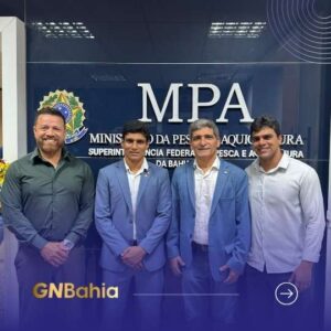 Superintendência Federal da Pesca na Bahia é inaugurada sob o comando do valenciano Rainan Costa