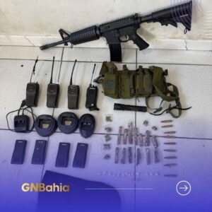 Suspeito morre em confronto e PM apreende fuzil em Porto Seguro