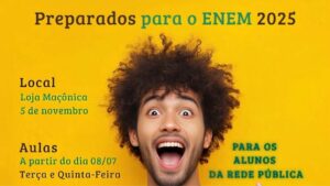 Fraternidade 5 de Novembro lança 3ª edição do “Preparados para o ENEM” em Eunápolis