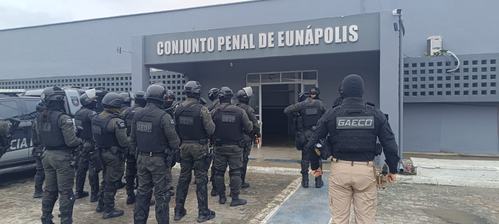MP e Seap realizam operação no Conjunto Penal de Eunápolis para combater o crime organizado