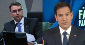 Flávio Bolsonaro envia carta aos EUA e pede suspensão de possível tarifa de 25% sobre produtos brasileiros