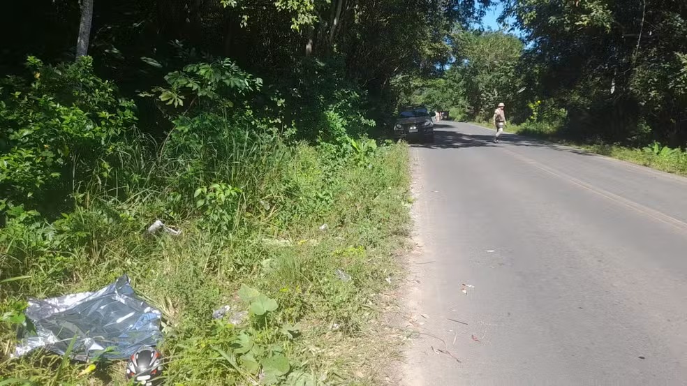 Homem morre após acidente de motocicleta na BA-120, no sul da Bahia