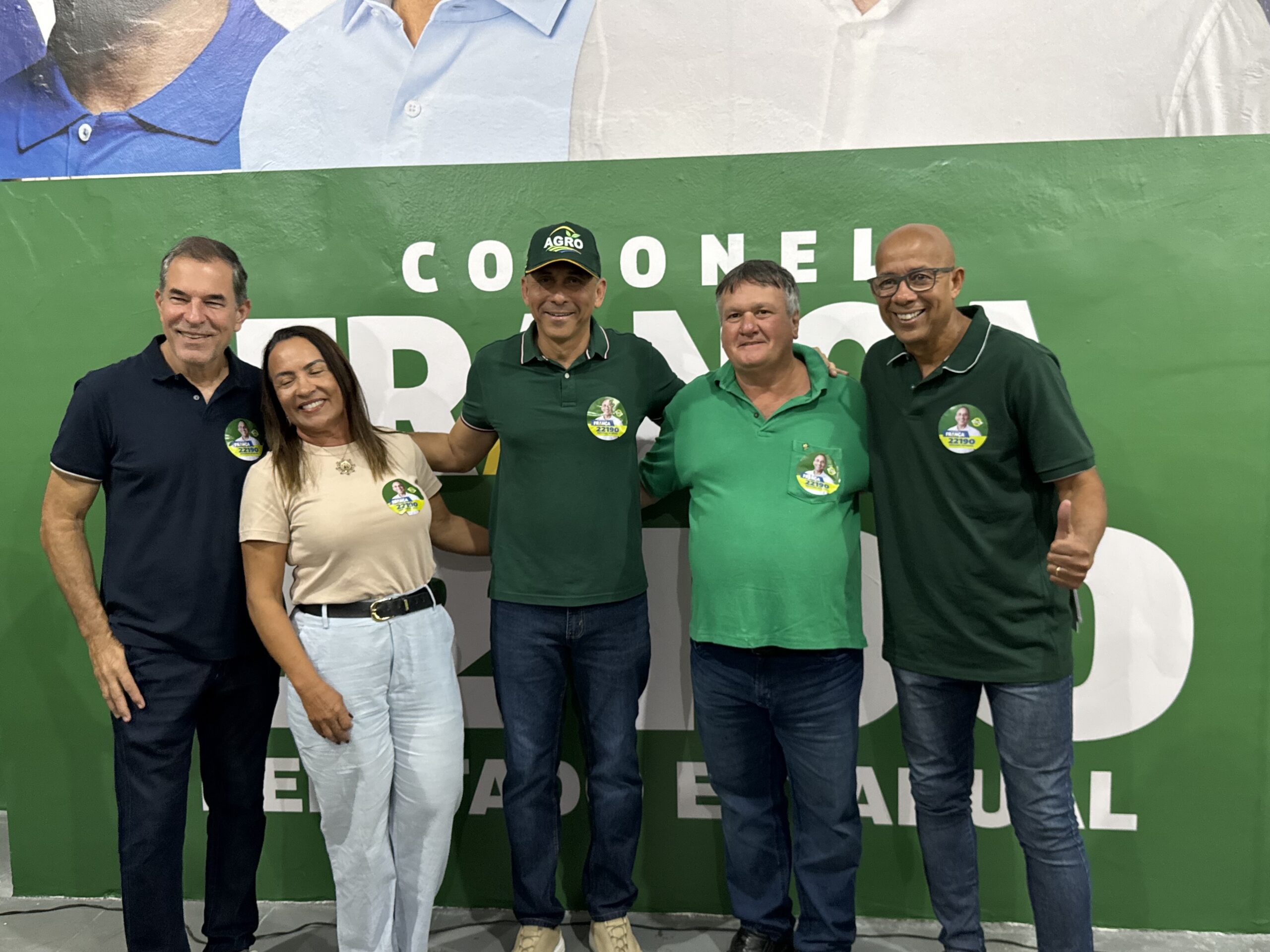 Coronel França inaugura comitê em Teixeira de Freitas e fortalece campanha no Extremo Sul da Bahia